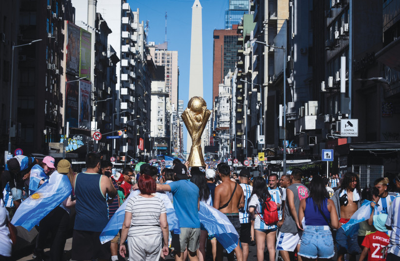 A Messi country: Argentina's Jews celebrate World Cup victory